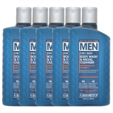 メンズ 2イン1 デイリーボディウォッシュ & フェイシャルクレンザー  499ml x 5 5個セット