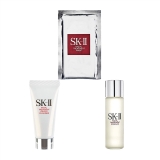エスケーツー(SK-II/SK2) フェイシャルトリートメント マスク+ ジェントルクレンザー + エッセンス セット 1枚+20g+30ml