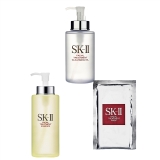 エスケーツー(SK-II/SK2) フェイシャル トリートメント エッセンス+クレンジングオイル +マスク セット 330ml+250ml+マスク1枚
