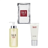 エスケーツー(SK-II/SK2) フェイシャルトリートメント マスク+ ジェントルクレンザー + エッセンス セット 1枚+120g+330ml